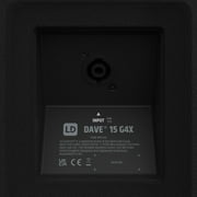 LD Systems DAVE 15 G4X - Compact 2.1 powered PA system