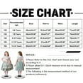 thumbnail image 3 of KAUOD Girls Cute Embroidery Dirndl Dress Oktoberfest Short Sleeve Midi Dress with Skirts Traditional Performance Dress Outfits, 3 of 9