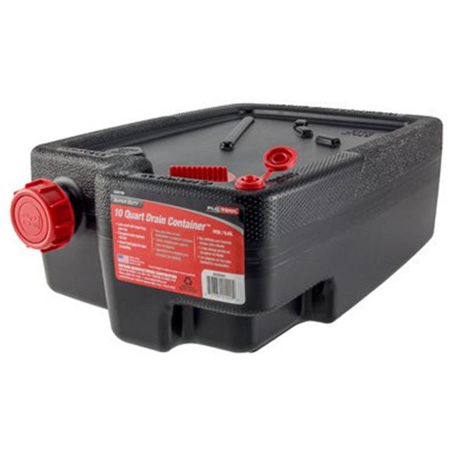 10 qt. Plastic Super Duty Drain Container