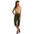 thumbnail image 2 of Vintage Pin Up Soldier Women's Costume, 2 of 4