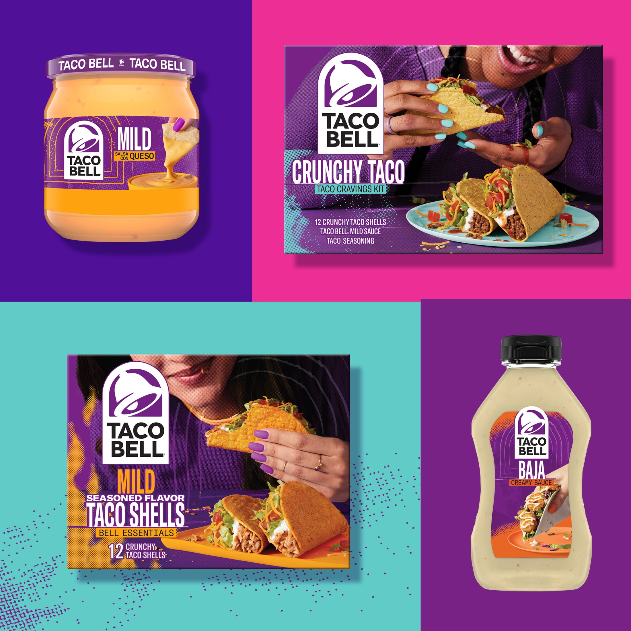 Taco Bell Creamy Baja Sauce, 12 fl oz Bottle