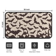 thumbnail image 5 of Spider Bat Non-Slip Door Mat - Innovative Design 30x17 Inch Happy Halloween Absorbing Throw Rugs Switch Rug for Entryway Porch Entryway Kitchen, 5 of 7