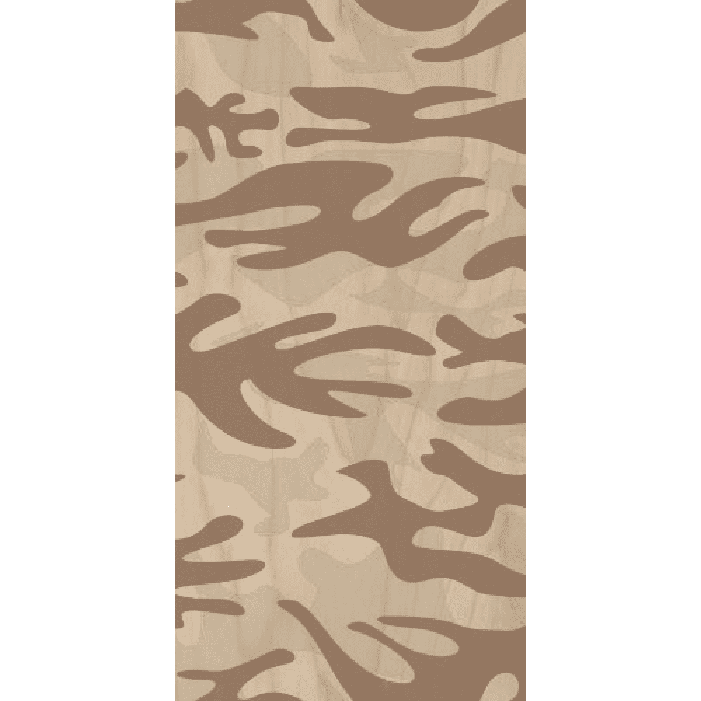 Red Neck Hunter Camouflage Camo Design 2 Plywood Wood Print Poster