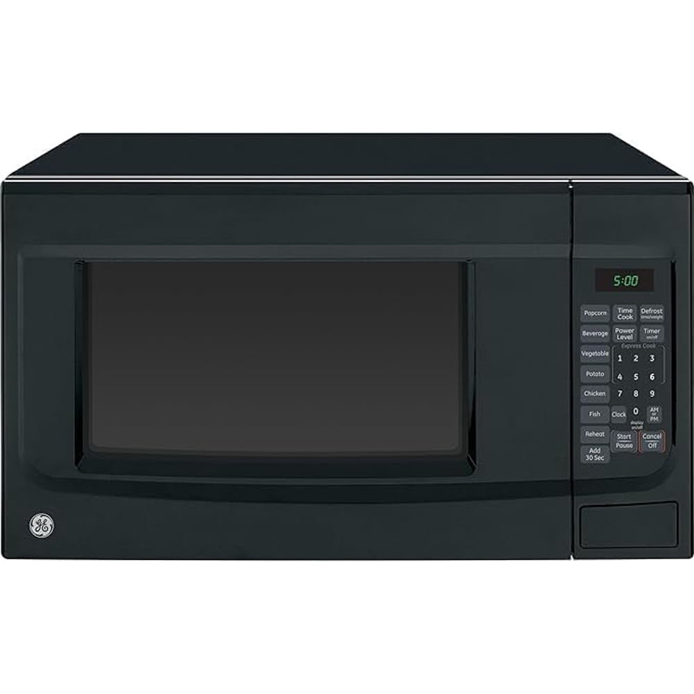 GE GCST14S1WBB 1.4 Cu. Ft. Capacity Countertop Microwave Oven Black Bundle with 2 YR CPS Enhanced Protection Pack