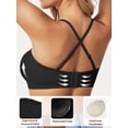 thumbnail image 4 of MINTREUS Womens Strapless Bras Jelly Push Up Bandeau Bra Non Slip Wireless Supportive Padded Bras Seamless Comfortable Tube Bra, 4 of 9