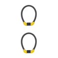 thumbnail image 1 of relayinert Bike Lock Universal Anti-theft Thickened Locks Combination Code Padlock Long/Yellow 2Set, 1 of 1