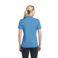thumbnail image 2 of Sport-Tek Women's Y-Placket Moisture Wicking Polo Shirt_Carolina Blue_Small, 2 of 2