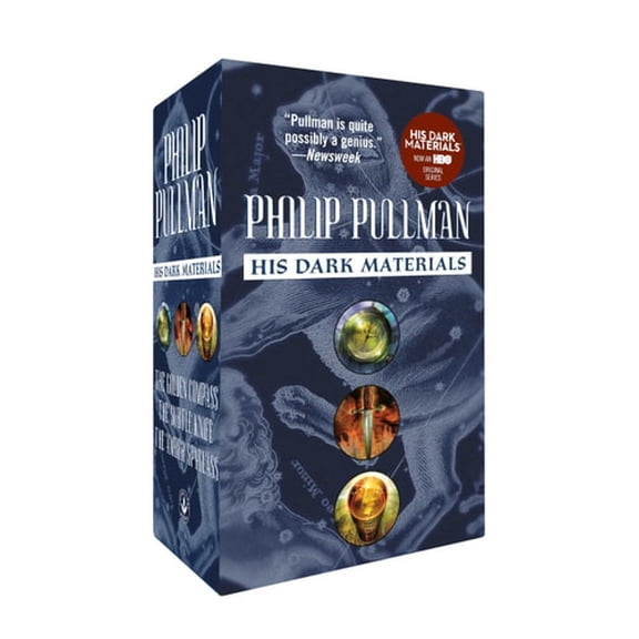 Pre-Owned His Dark Materials His Dark Materials 3-Book Mass Market Paperback Boxed Set: The Golden Compass; The Subtle Knife; The Amber Spyglass, (Paperback)