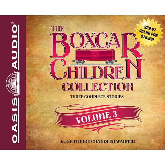 The Boxcar Children Collection Volume 3 : The Woodshed Mystery, The Lighthouse Mystery, Mountain Top Mystery (CD-Audio)