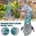 thumbnail image 1 of Springtime Bunny Carrot Dwarf Faceless Doll Decoration Home Decorations, 1 of 6