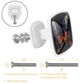 thumbnail image 3 of HemaKayy 12 Pack 1.18" Decorative Cabinet Knobs - Upgrade Your Handles - Durable & Stylish - Easy to Install - Elevate Your Home Kitchen Furniture Decor - Blue Butterfly Dark Patterned Wings, 3 of 6