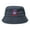 Navy Blue, variant on 82nd Airborne Logo Washed Bucket Hat For Men Women Denim Bucket Hat Sun Hat Cowboy Fishing Beach Hat