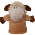 thumbnail image 3 of 5-Piece Set Animal Hand Puppets with Open Movable Mouth/Zoo, Safari, Farm, Jungle/Rabbit, Sheep, White Dog, Pig and Wolf, 3 of 4