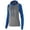 GRAPHITE HEATHER/ROYAL, variant on Ladies' Dry-Excelâ„¢ Echo Performance Polyester Knit Training Hoodie - GRAP HTH/ PW PNK - 2XL