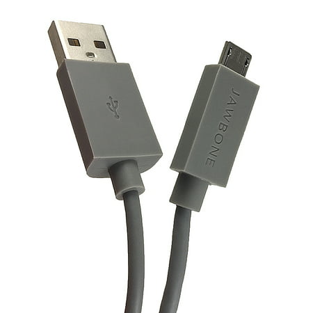 Jawbone Jambox Micro USB Cable, 5-Feet Long Gray, Universal for Android MICRO USB