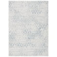 thumbnail image 2 of SAFAVIEH Courtyard Wilfreda Abstract Indoor/Outdoor Area Rug, Grey/Navy, 5'5" x 7'7", 2 of 8