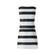 thumbnail image 5 of VISgogo Vestido casual de verano para mujer sin mangas con cuello en V profundo con cordón a rayas con bolsillos VISgogo  moda, 5 of 9
