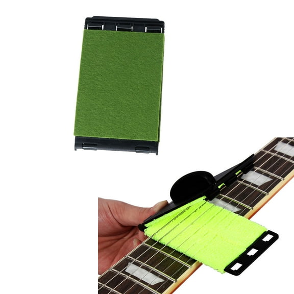 Mobutofu Guitar Finger Board String Cleaner Random Color Microfiber 1Pack