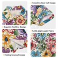 thumbnail image 3 of Dailycode Small Short Sleeve Button Down Shirts Vibrant Colorful Blooming Flowers Casual Shirt 3-10 Years, 3 of 9