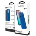 thumbnail image 7 of Heavy Duty Armor Rubber Dual Layer Hybrid Slim Fit Shockproof Cover TPU Silicone + Hard PC Case for Samsung Galaxy A14 5G - Reflex Blue, 7 of 7