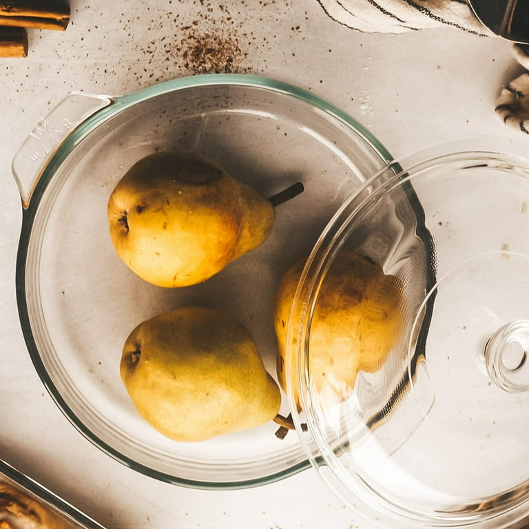 Glass baking dish shop set