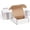 25 Pack White, variant on 4.6x2.2x2.2 White Shipping Boxes Set of 100, Corrugated Cardboard Mailer Boxes for Packaging Small Business Mailing Gifts