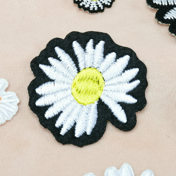 34 piezas de parches bordados para planchar apliques bordados parches termoadhesivos pegatinas para parches bordados parches bordados para ropa