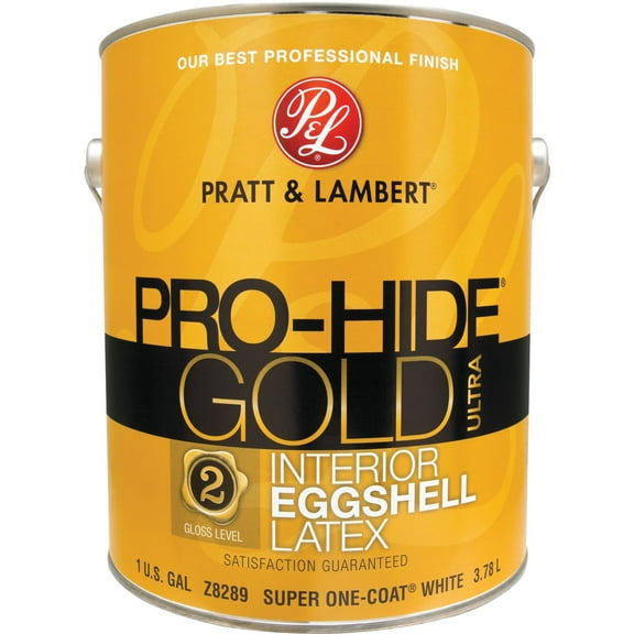 Valspar PRO-HIDE GOLD ULTRA Interior Paint Eggshell - Acrylic-Based, Off-White - 1 Gal