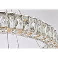 thumbnail image 6 of Monroe 28 inch LED double ring chandelier in gold, 6 of 9
