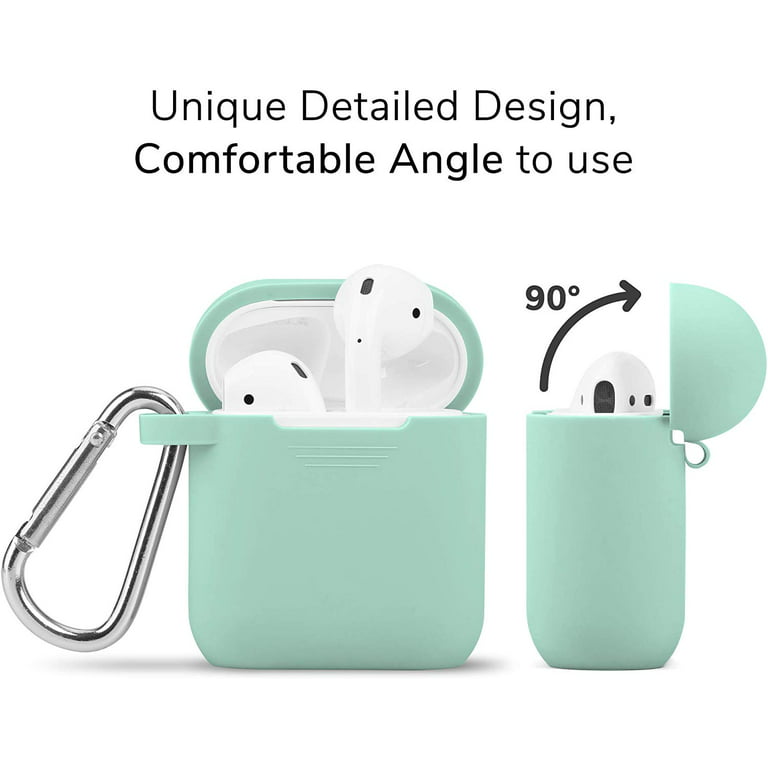 AirPods Case Cute Cool Fidgets Push Bubble Design, GMYLE Silicone  Protective Shockproof Earbuds Case Cover Skin with Keyring Keychain  Compatible for Apple AirPods 1 / 2 