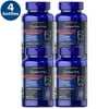 4 Pack - Puritan's Pride Triple Strength Glucosamine Chondroitin with Vitamin D3-160 Caplets