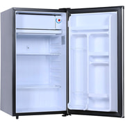 Arctic Chef 3.2 Cu. ft. Compact Mini Fridge with Freezer, Stainless Steel