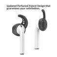thumbnail image 2 of Youkk Silicone Earphone Earplug Headphone Ear Hook Tips Replacement for AirPods Wireless Earbuds, Black, 2 of 7