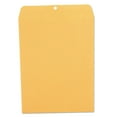 thumbnail image 3 of Universal UNV35267 #97 Square Flap Gummed/Clasp Envelope - Brown Kraft (100/Box), 3 of 4