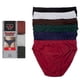thumbnail image 3 of Pack de 6 calzoncillos de bikini para hombre, ropa interior, 100 % algodón, talla XL (40-42), 3 of 4