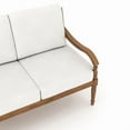 thumbnail image 5 of New Classic Furniture Savannah Wood Patio Sofa in Natural/White, 5 of 7