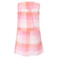 thumbnail image 2 of Little Girls Pink Sleeveless High Neck Floral Printed Dress 3/4, 2 of 2