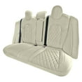 thumbnail image 4 of For 2017-2024 Tesla Model 3 FH Group Neoprene Waterproof Custom Fit Car Seat Covers Solid Beige - Full Set, 4 of 10