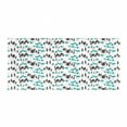 thumbnail image 1 of Woodsy Gym Towel, Sketchy Map Illustration of the Forest Road Through Trees, One-Sided Quick Dry Microfiber for Beach Fitness & Swimming, 60" x 30", Seafoam Grey, by Ambesonne, 1 of 2