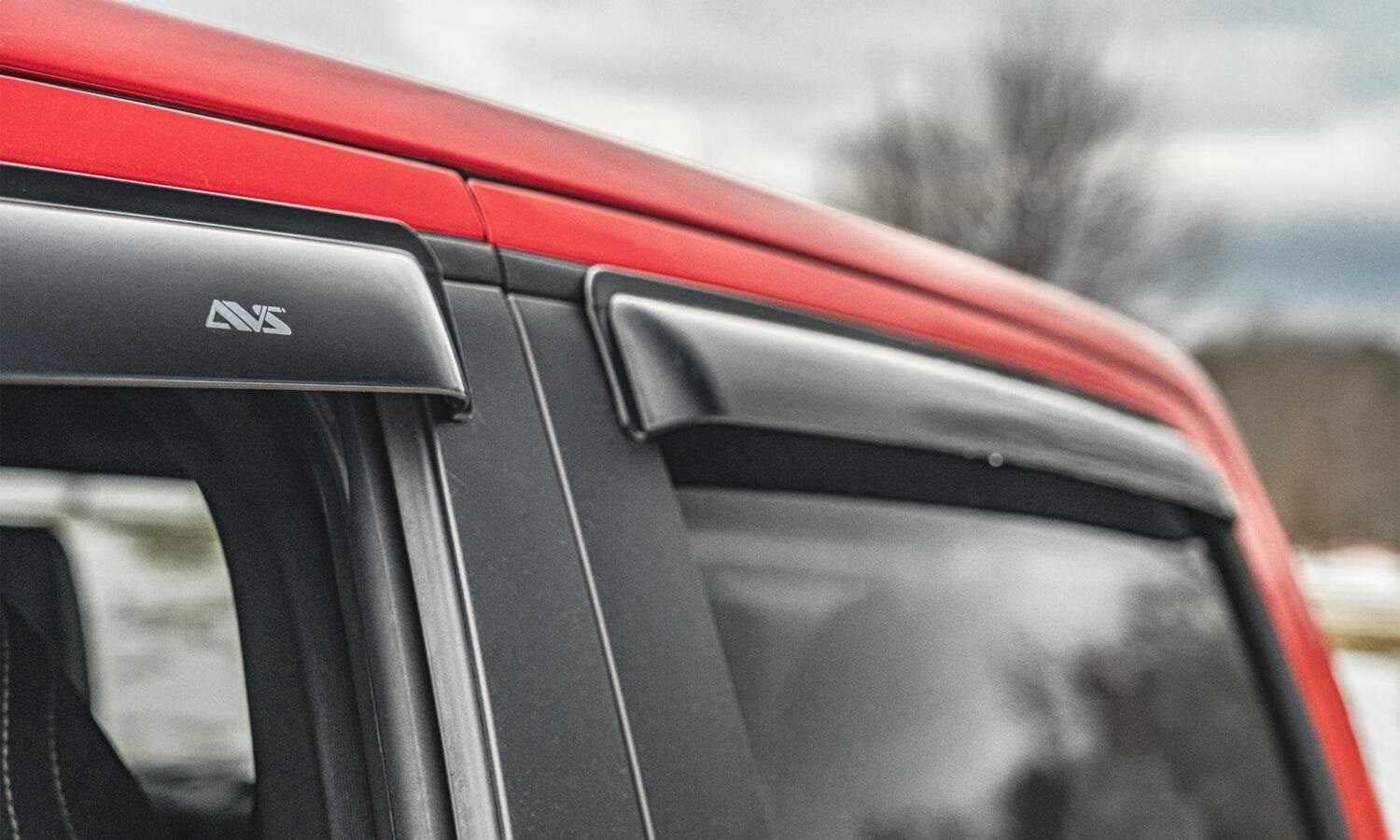 Auto Ventshade AVS 94707 Ventvisor Deflector 4 Pc., Smoke Outside Mount