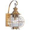 Livex Lighting Harbor Outdoor Wall Lantern in Flemish Aged Brass