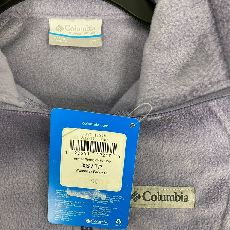 Columbia Women's Benton Springs Full Zip Fleece Jacket 