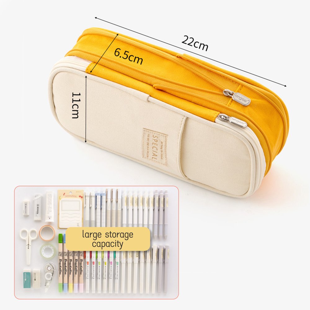 Trousse à Crayons Grande Capacité Thème Jeu – Pour École, Bureau, Voyage (21x10x7,5 Cm)