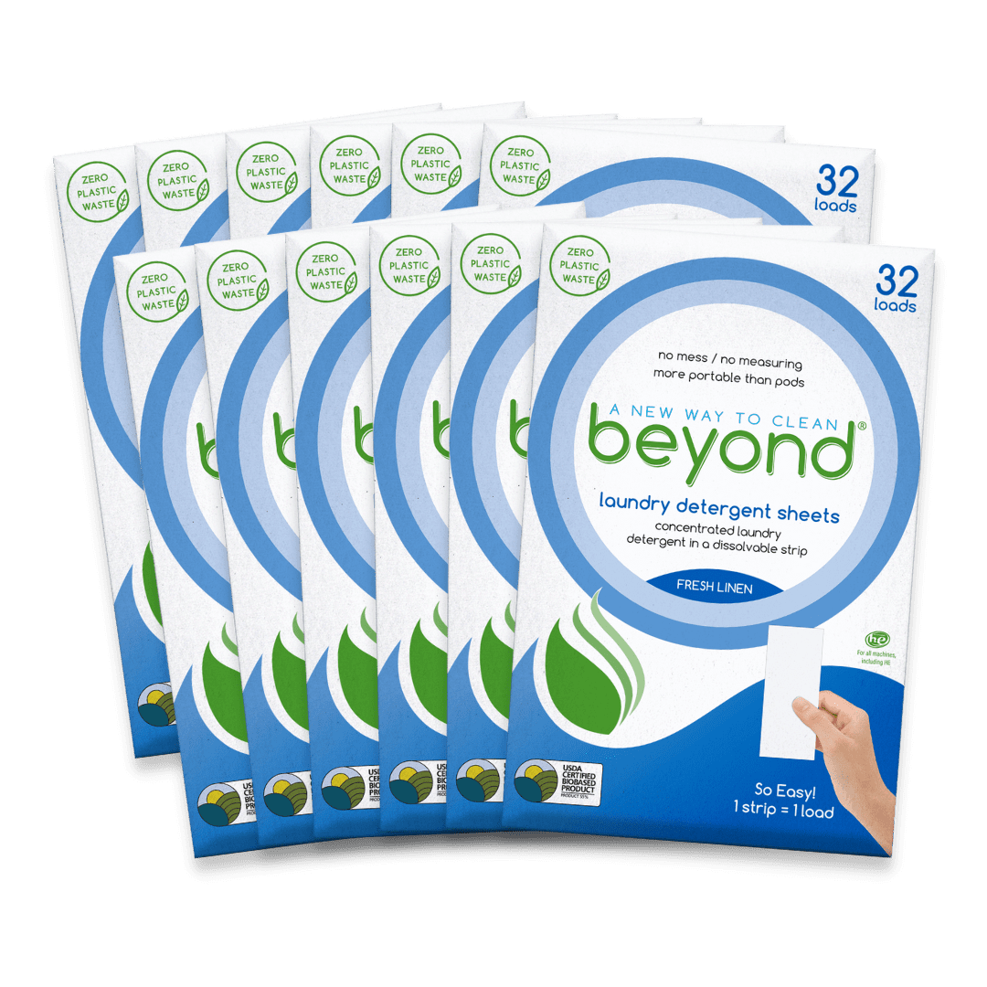 Beyond Laundry Detergent Sheets. Ecofriendly, biodegradable