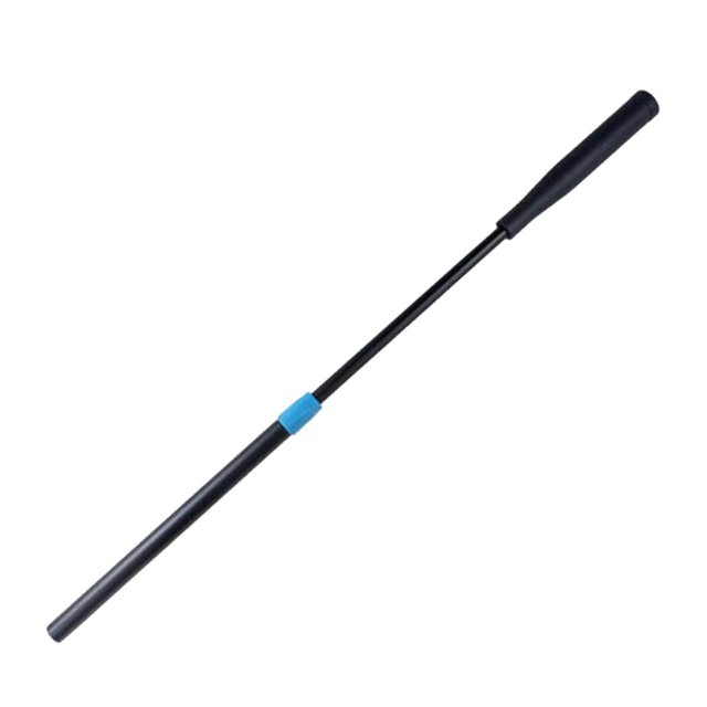 Extensión de palo de billar ligero, accesorios de herramientas alargadas telescópicas, soporte de empuje para palo de billar, Snooker, Nine Ball Club plastico negro Sunnimix Extensión de taco de billar