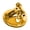 Golden suction cup b, variant on Gieenan ABS Base Telescoping Car Flagpole with Anti Stainless Steel Poles For Roof Mounting Decorations