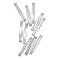 thumbnail image 4 of 10Pcs Silver Coil Spring Parts for Garden Pruners and Trimmers Replacement Precision Springs Outdoor Work, 4 of 9