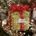 thumbnail image 6 of Daiosportswear Christmas Tabletop Decor with Ribbons,3-Piece Christmas Tree Scene Arrangement Set for Desktop Party Holiday Gift, 6 of 7