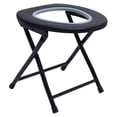 thumbnail image 1 of OULII 1 Set of Toilet Chair Foldable Design for Lumbar Spine Patients Care, 1 of 8