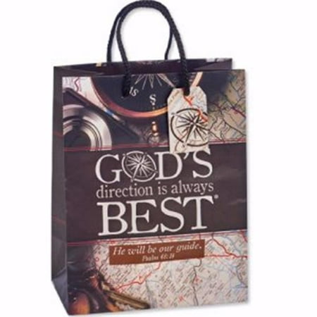 Gift Bag-God s Direction Is Always Best (7 x 9 x